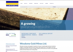 Wesdome Gold Inc. ALT TEXT